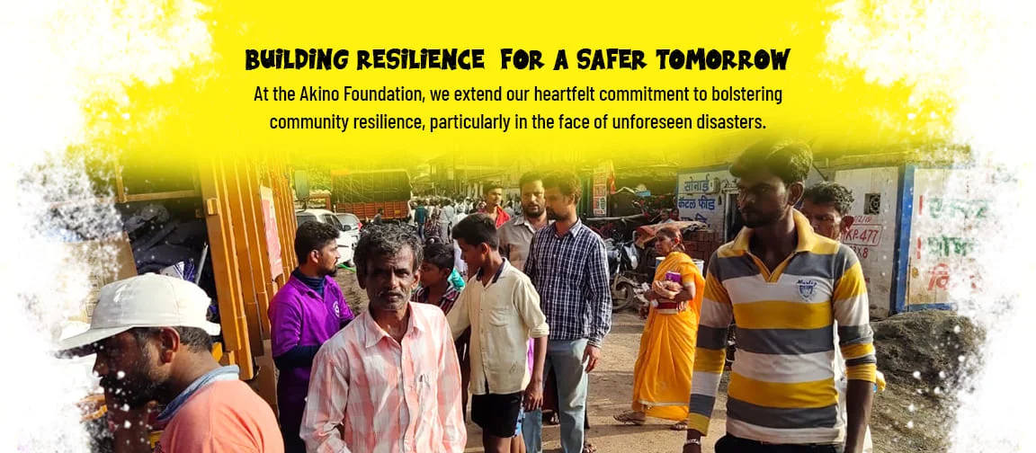 Akinofoundation's Disaster Relief Mission