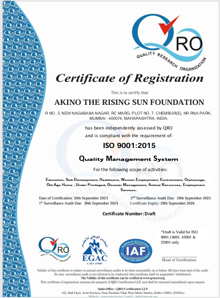 Certification of Registration